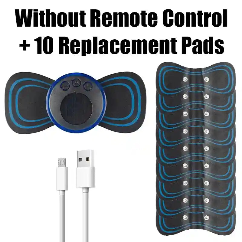 Portable Electric Massager for Deep Tissue Muscle Relief | Tidesmit Massage Roller 10pad Tidesmit