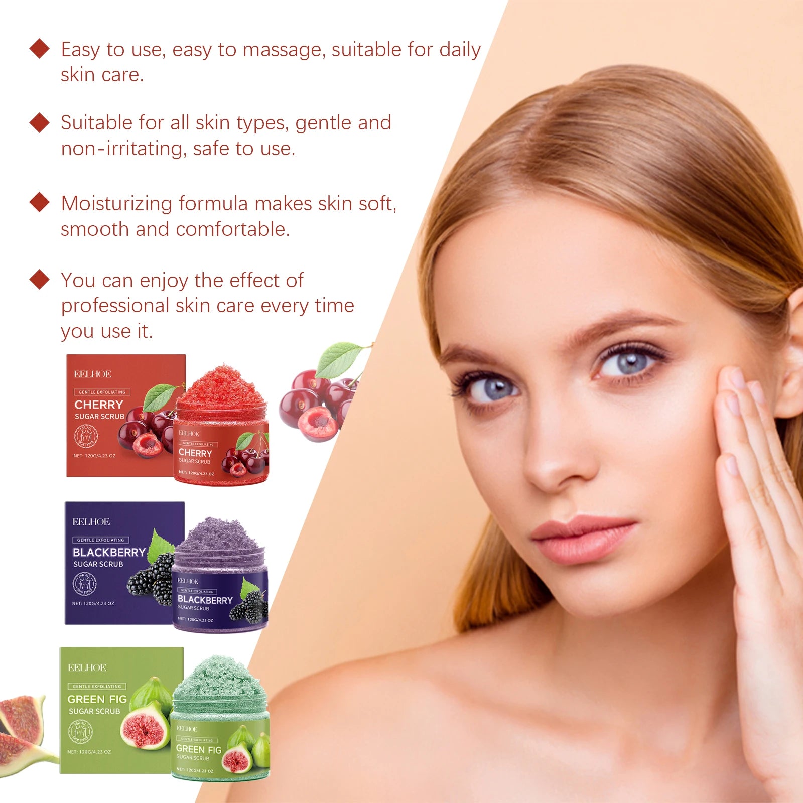 Sugar Body Scrub for Exfoliation and Glowing Skin - Tidesmit Scrubs Treatments Tidesmit
