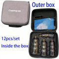 Cupping Therapy Set: 24-Piece Vacuum Massage Kit for Deep Tissue Relief Eye Massage Instrument 12Pcs Bags Tidesmit