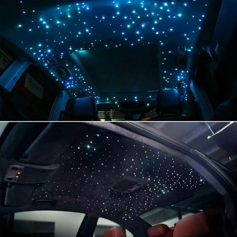Car Roof Star Light Kit RGB LED Fiber Optic Ceiling 1000 Pcs Tidesmit