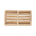Wooden Foot Massager Roller for Reflexology and Home Stress Relief Relaxation Treatment 1pc Tidesmit