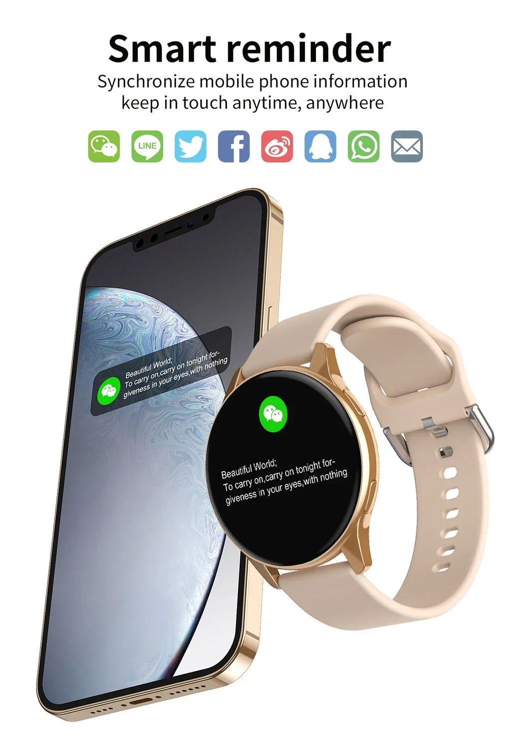 New Bluetooth Call Smart Watch Women Custom Dial Steel Watches Men Sports Fitness Tracker Heart Rate Smartwatch