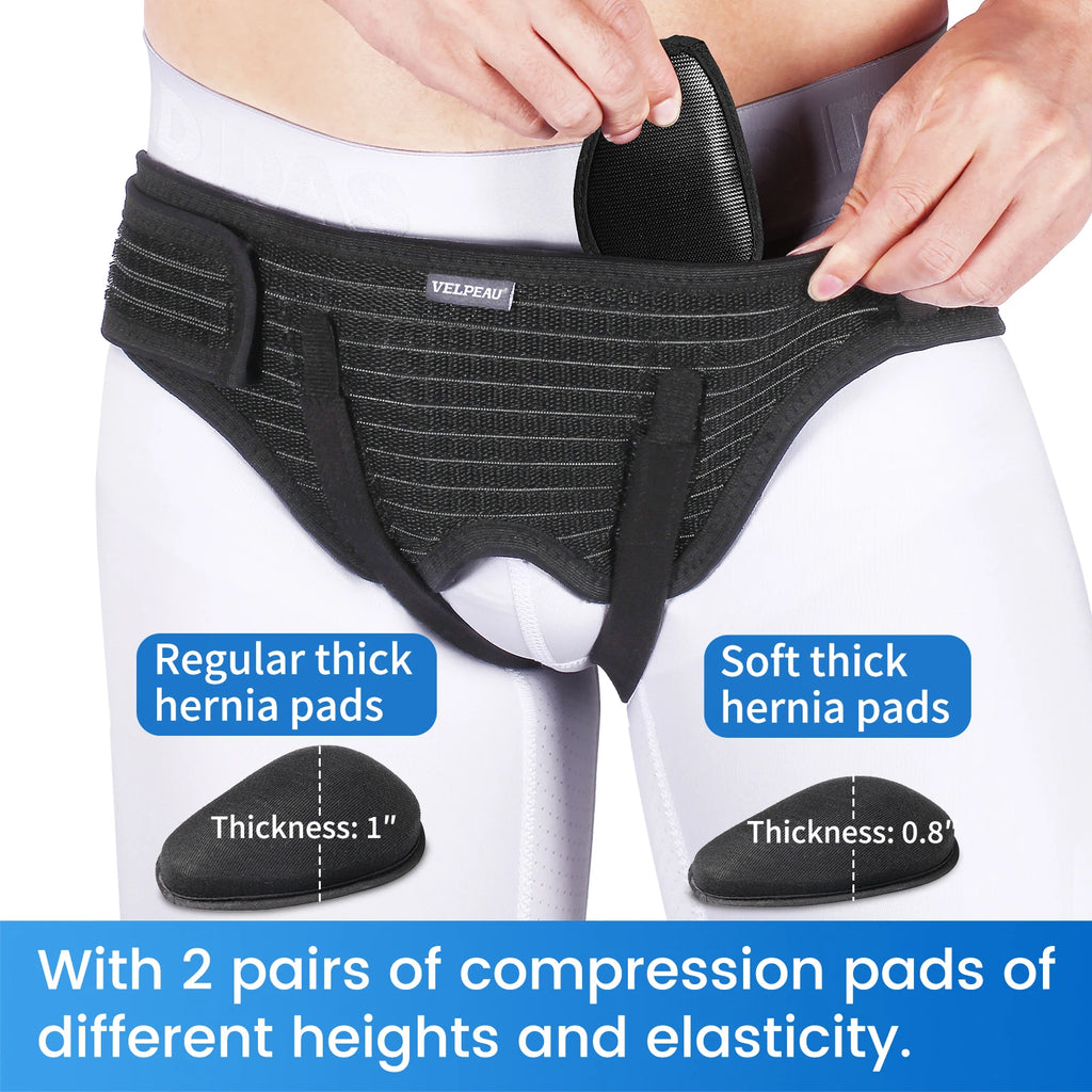 Hernia Belt for Inguinal Pain Relief - Adjustable Support for Daily Comfort Relaxation Treatment Tidesmit