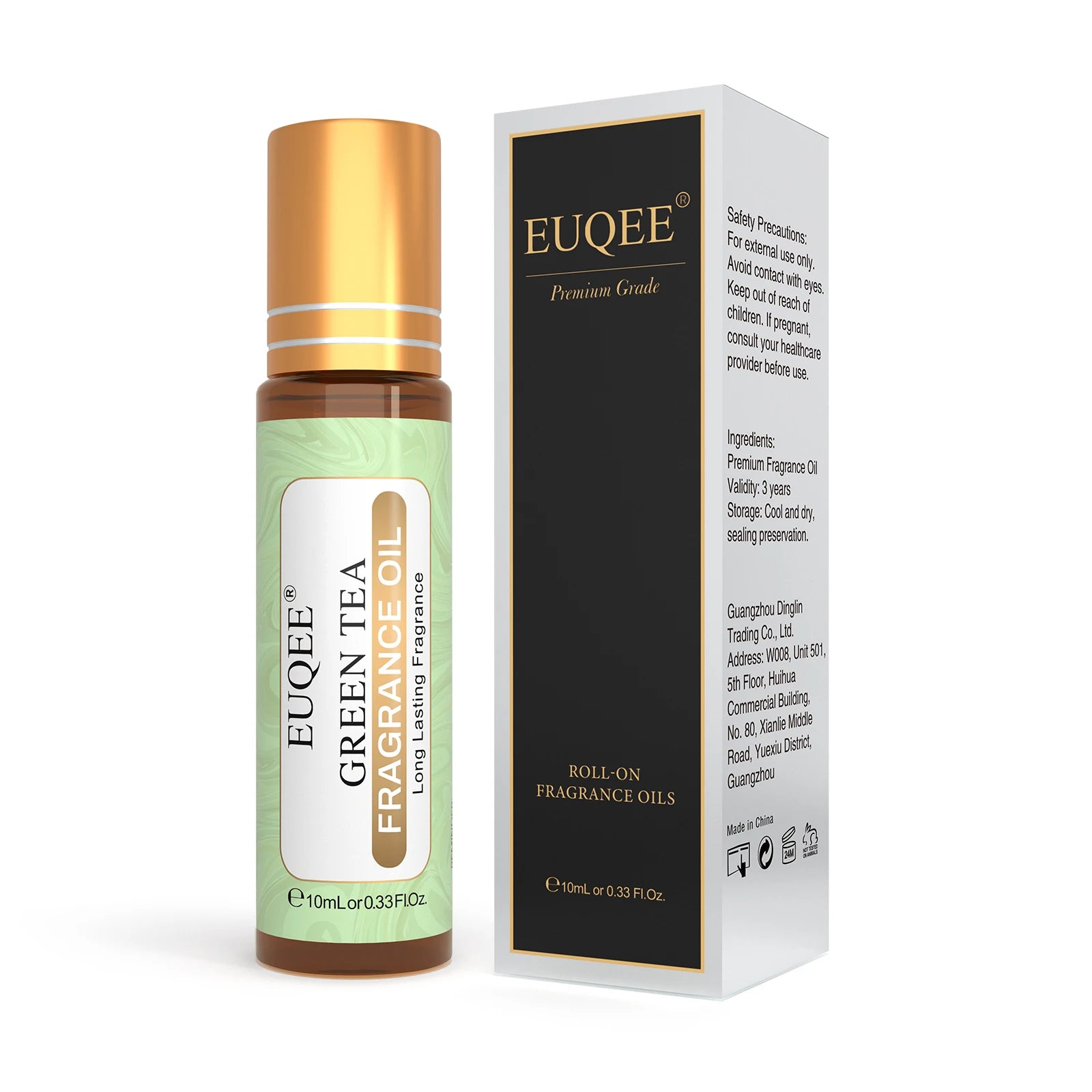 EUQEE 10ml Premium Men's Fragrance Oil For Car Diffuser Aromatherapy Vanilla Musk Leather Amber Romance Aroma Essential Oils