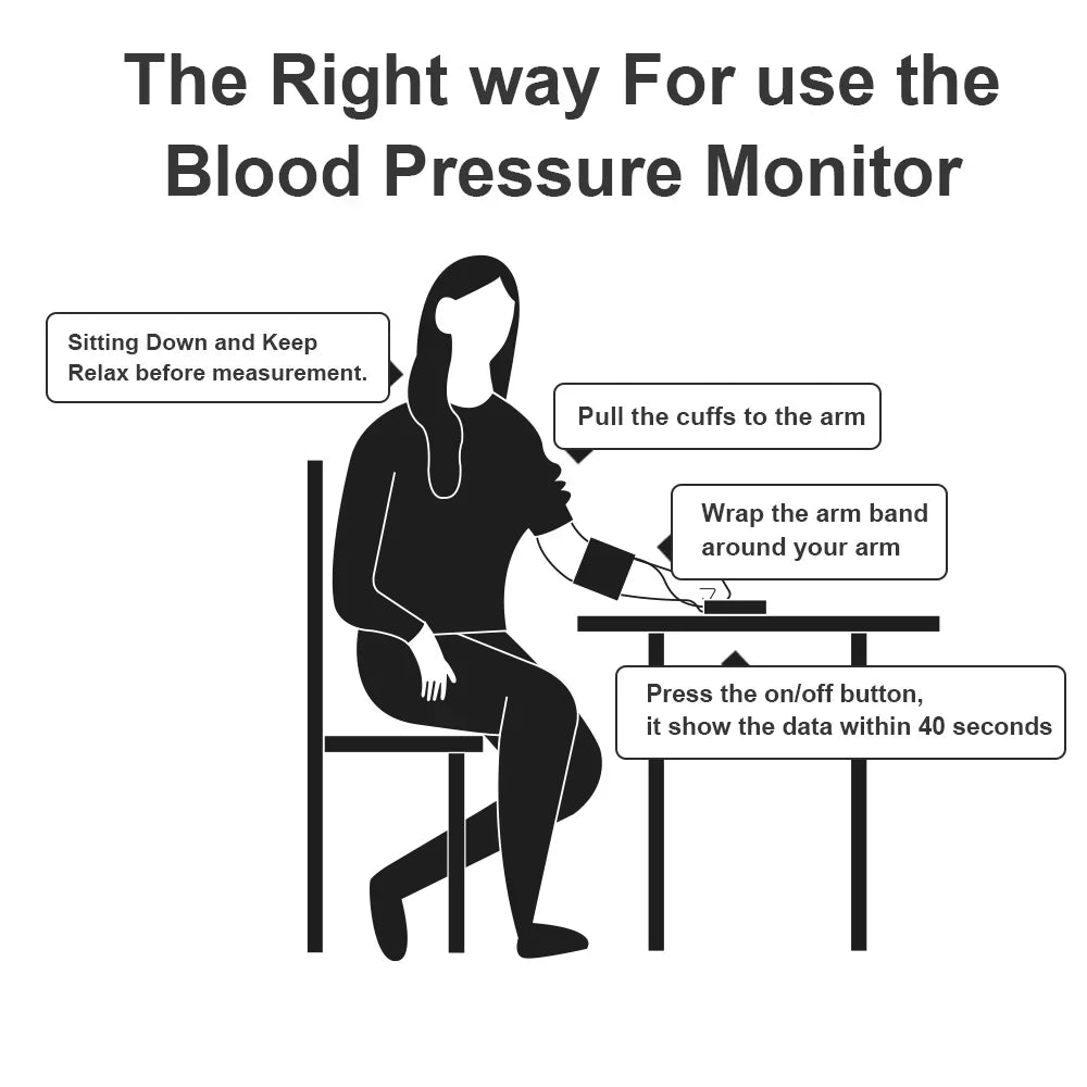 CONTEC ABPM50 24 Hours NIBP Holter Dynamic Upper Arm Digital Blood Pressure Monitor PC Software, Large Adult or Adult Cuff