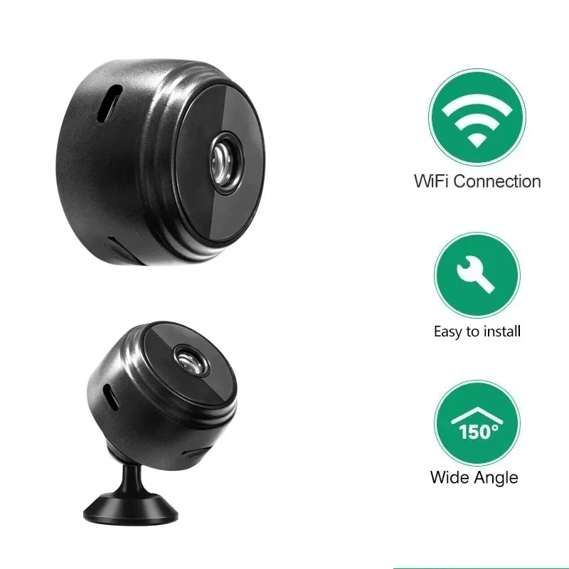 A9 HD Wifi Smart Monitor Surveillance Cameras Sensor Camcorder Web Video Home Safety Wireless Security