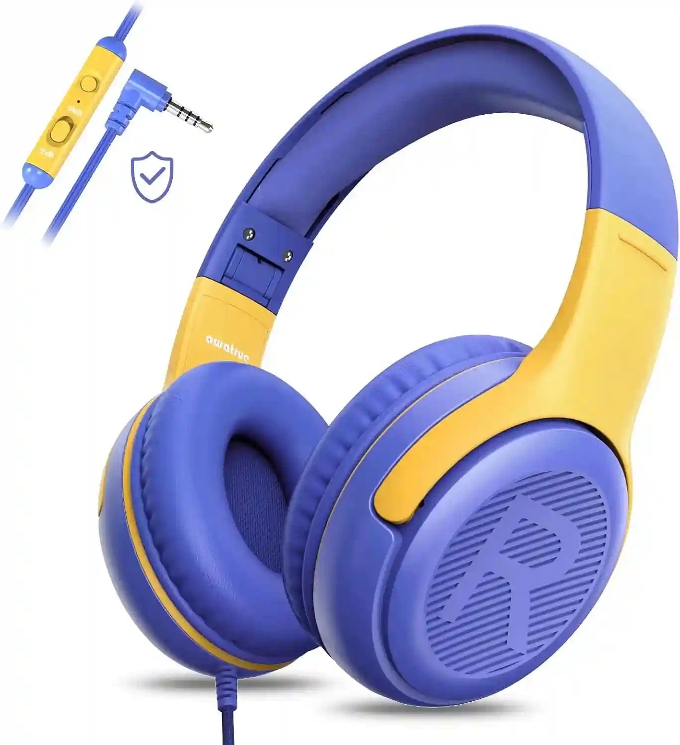 Gaming Headset with Microphone: Stereo Over-Ear Audio for Pro Gamers Purple Tidesmit