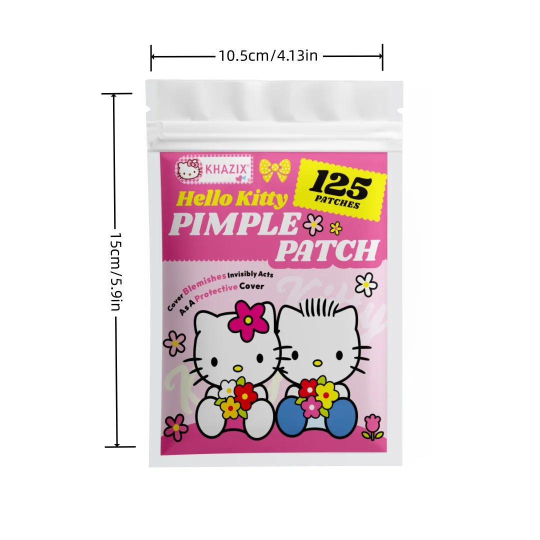 Acne patches, acne stickers, facial acne patches, concealer, concealer stickers 125PCS hello kitty