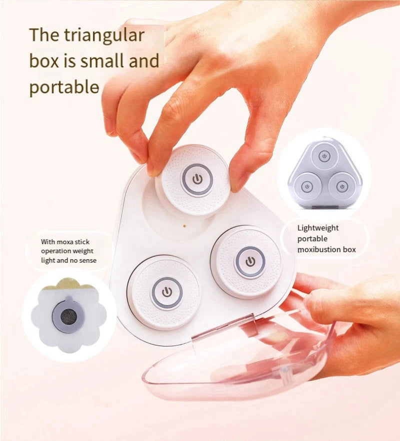 Moxibustion Heat Therapy Device - Smoke-Free Deep Tissue Muscle Recovery Fascia Gun Tidesmit