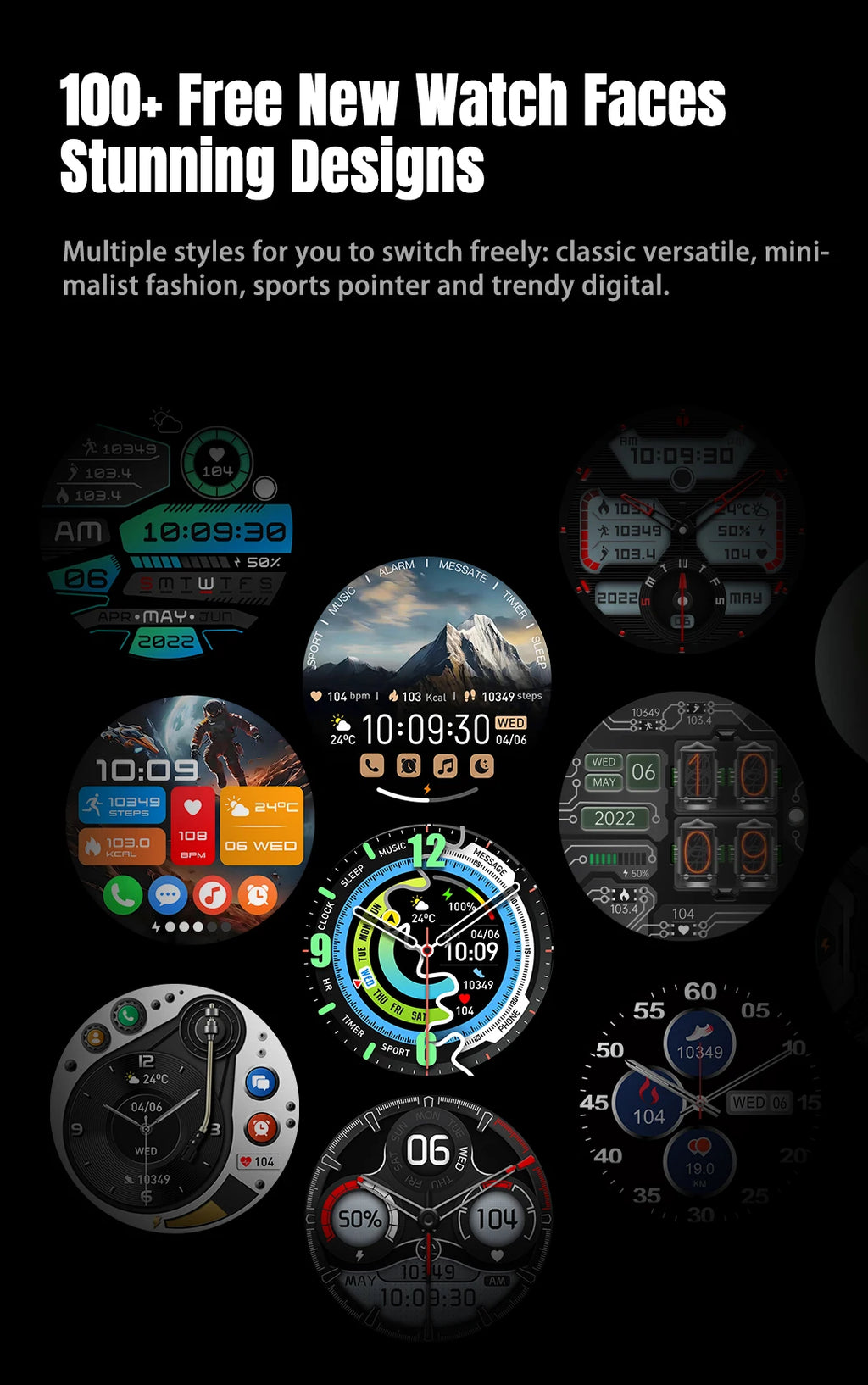New outdoor GPS path 1.46"100+sport Bluetooth calling Smart Watch IP68 Waterproof Sports Run tracker Outdoors Compass Smartwatch