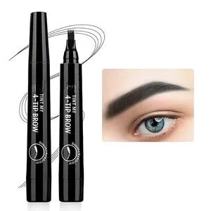 Four-Pronged Eyebrow Pencil - Smudge-Proof PMU Microblading Pen Permanent Makeup Machines Tidesmit