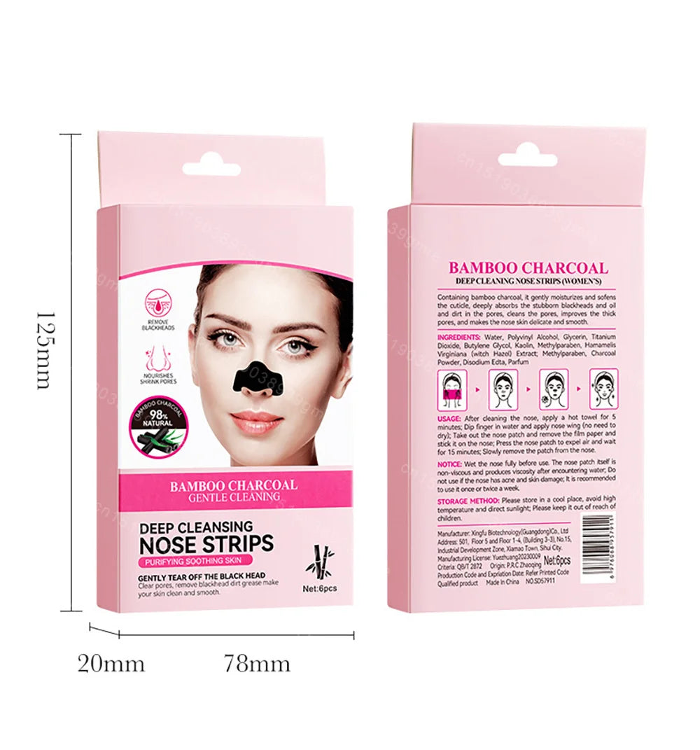 Remove Blackheads Deep Cleansing Nose Strips Gentle Facial Care Tool Unisex Remove Stickers Black Head Skin Care Mask Patch