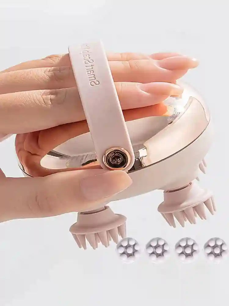 Electric Scalp Massager | Waterproof Deep Tissue Relief | Tidesmit Massage Roller Tidesmit