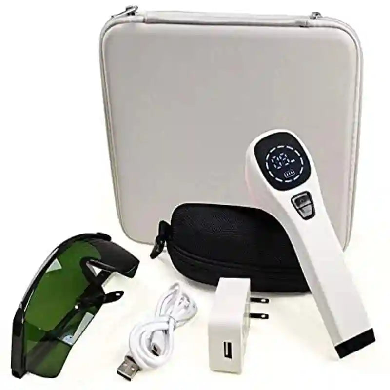 Laser Therapy Device for Pain Relief - Handheld LLLT 808nm by Tidesmit Back Massage Instrument 4x 808nm EU plug Tidesmit
