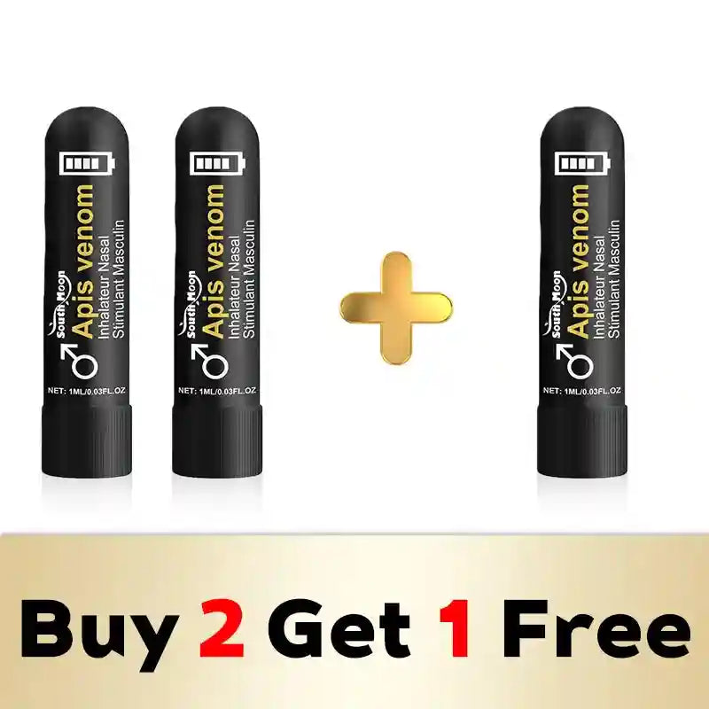 Nasal Sniffing Stick for Men - Daily Lip Care and Nutritional Support Lip Care 3pcs Tidesmit