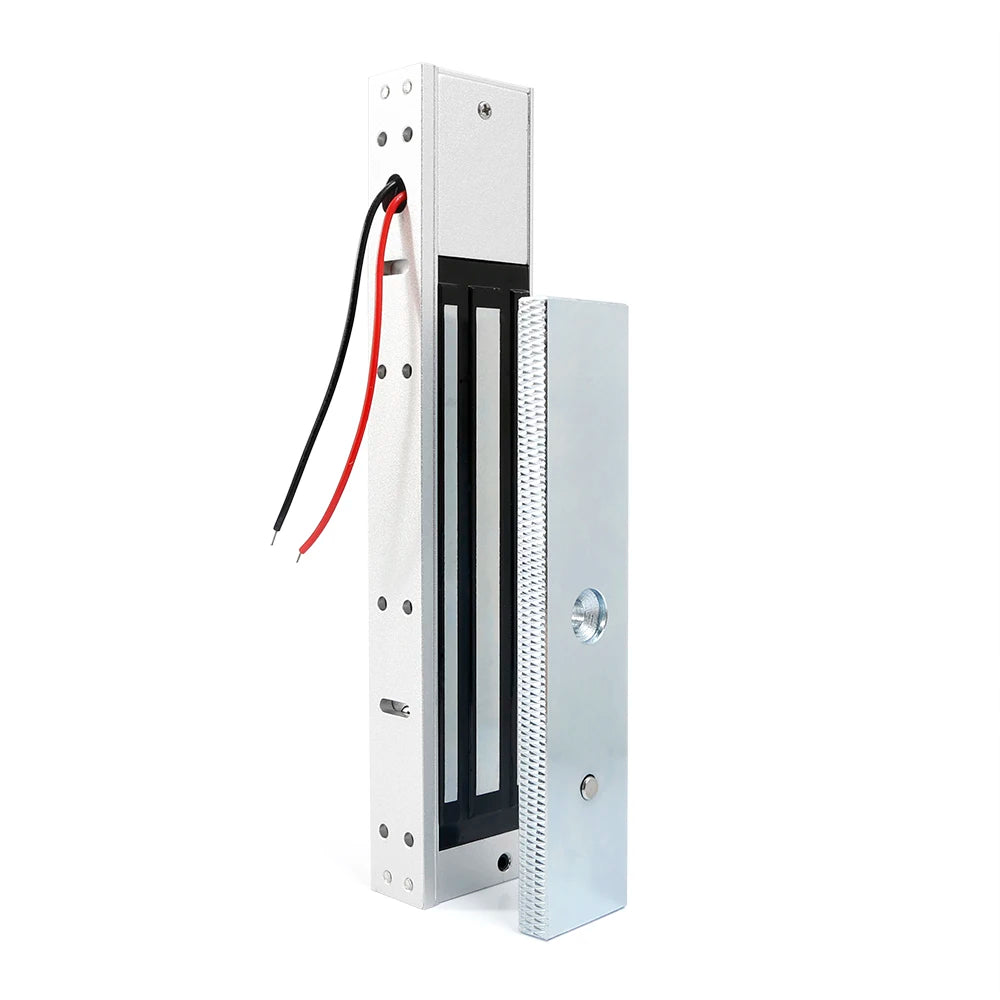 HOMSECUR 12V Waterproof Electric Magnetic Lock 280KG 600lb Holding Force For Iron Wooden Door Access Video Intercom System