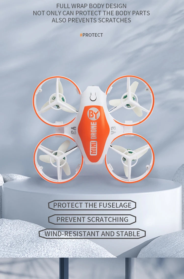 RC UFO Drone with Obstacle Avoidance and LED Lights - Tidesmit Tidesmit