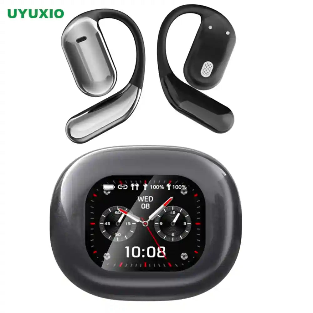 AI Language Translation Earbuds with LCD Touch Case - Tidesmit Tidesmit