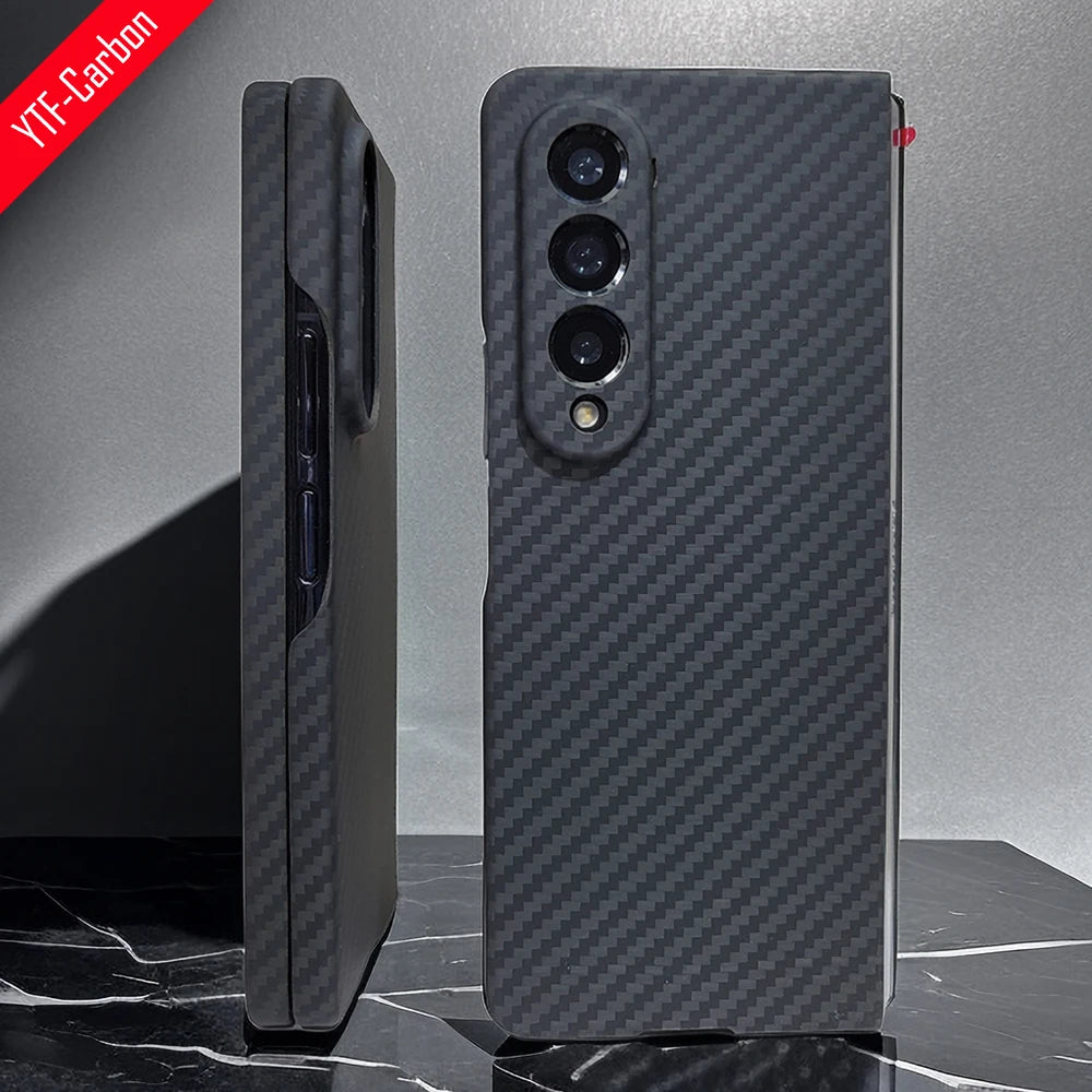 Samsung Galaxy Z Fold 6 Carbon Fiber Case | Ultra-Thin Aramid Cover Tidesmit