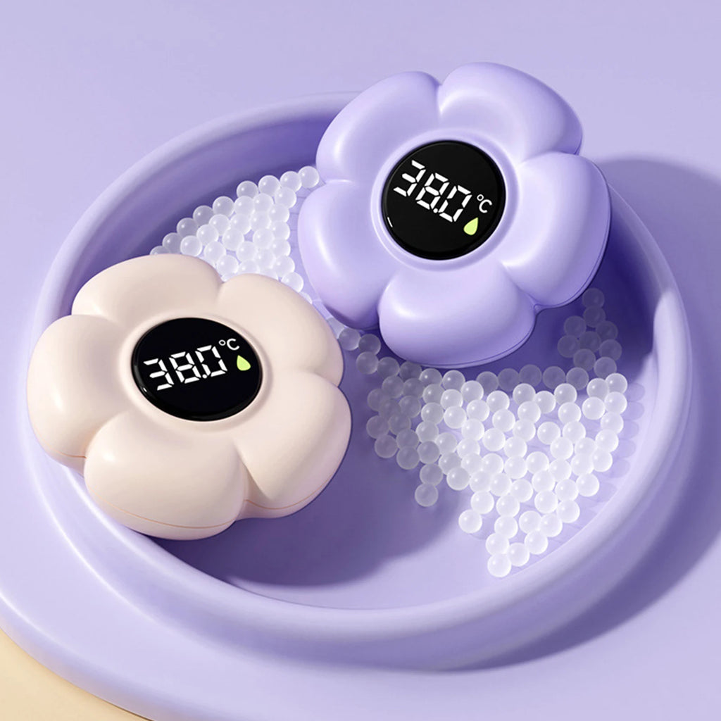 Baby Bath Thermometer with LED Display & Color Alerts Digital Water Temperature Thermometer for Newborns & Toddlers