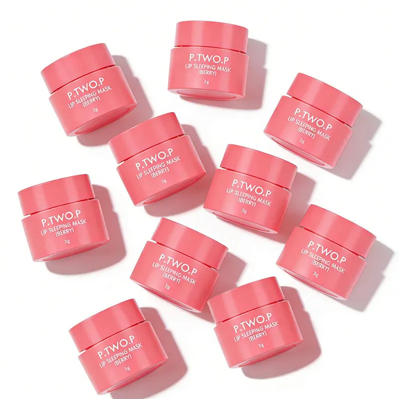 Tidesmit Moisturizing Lip Balm Set - Hydrating Gloss Treatment 10pcs Lip Care B 10pcs Tidesmit