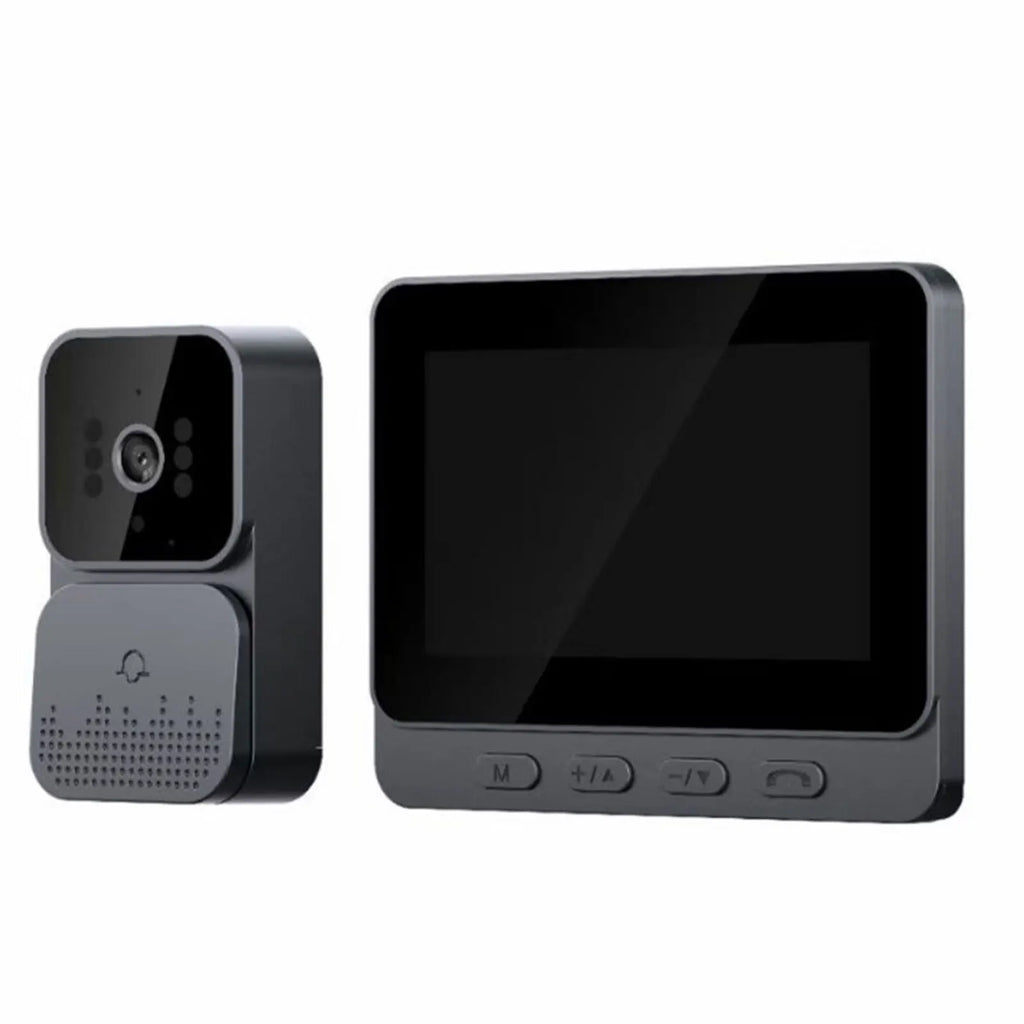 Wireless intercom Doorbell HD Night Vision 4.3in lPs screen Waterproof Visual Doorbell camera smart Home security Video By Bell
