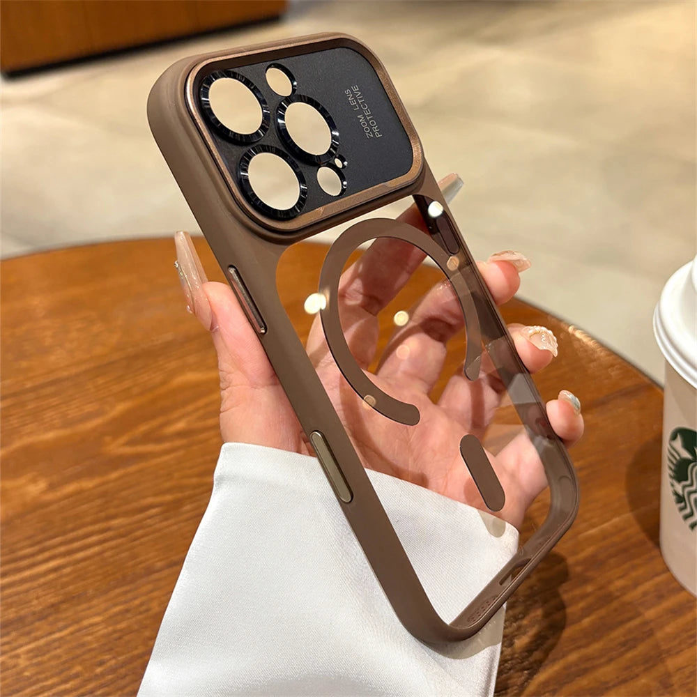 Magnetic iPhone Case with Lens Protection – Slim Military-Grade Cover Tidesmit