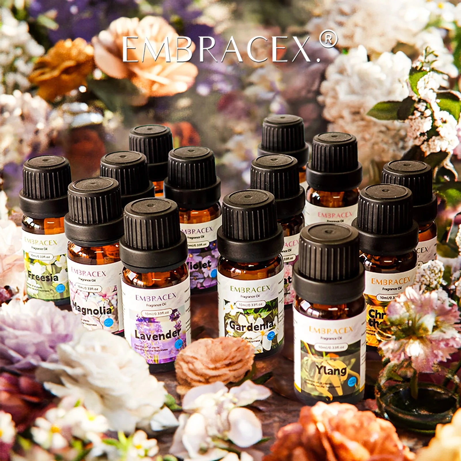21Type Floral Sent Oil Skincare Essential Oils Women Body Massage Oil Funny Gifts Mother Day Gift
