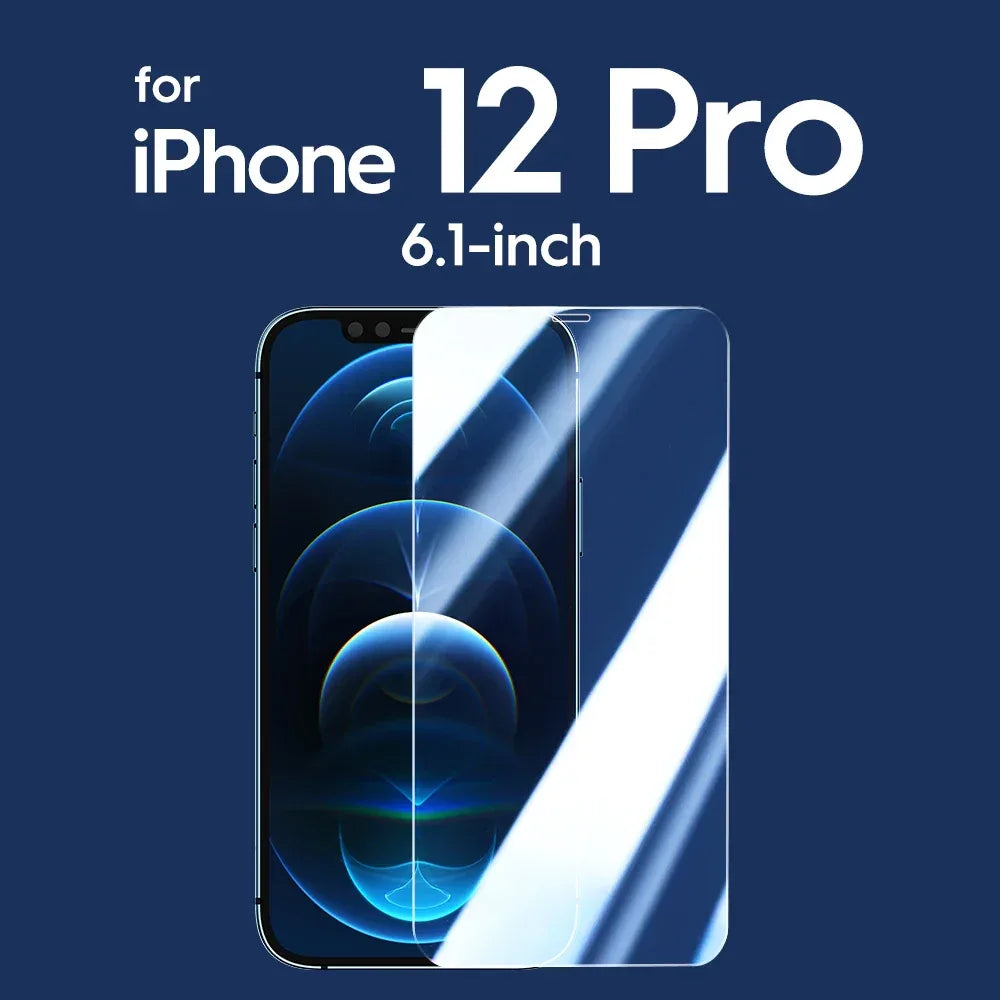 iPhone Screen Protector - 9H Hardness Tempered Glass for iPhone Series for iPhone 12 Pro China Mainland 2PCS HD Tidesmit