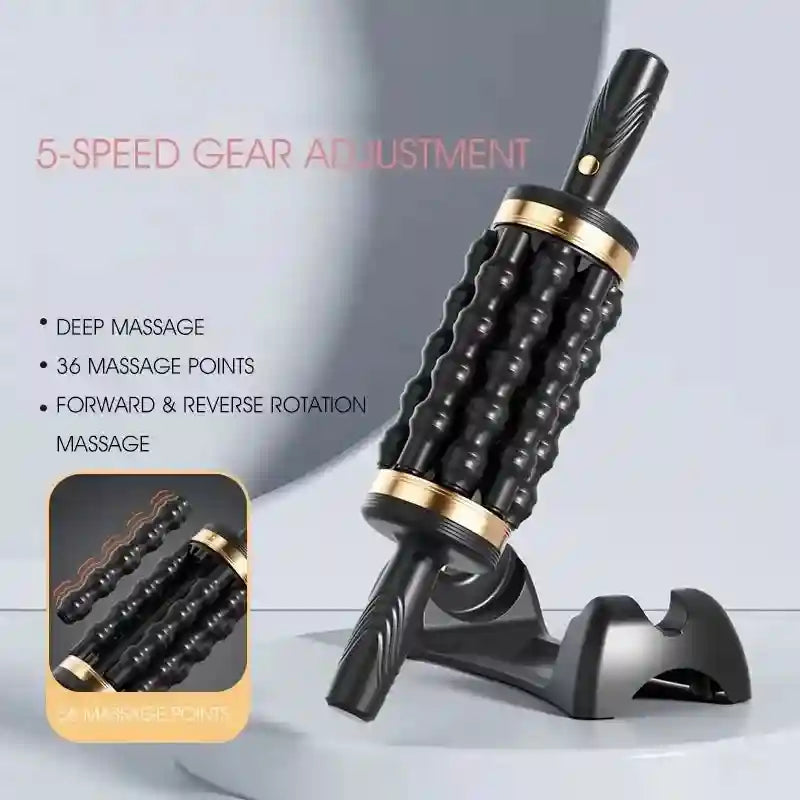 Electric Massager for Deep Muscle Relief - Rechargeable Wellness Device Massage Roller Type-C Tidesmit