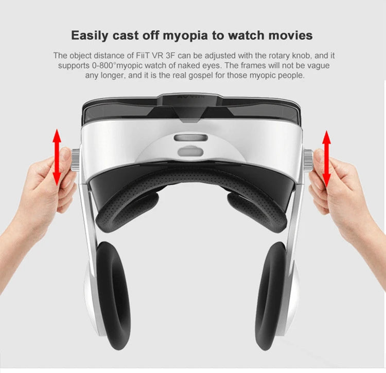 Tidesmit VR Headset for Smartphones with Spatial Audio and Remote Control Tidesmit