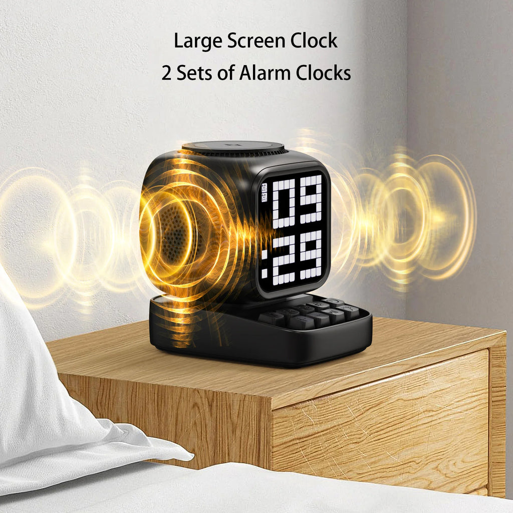 15W Fast Wireless Charger and Bluetooth Speaker | Tidesmit Audio Dock Tidesmit