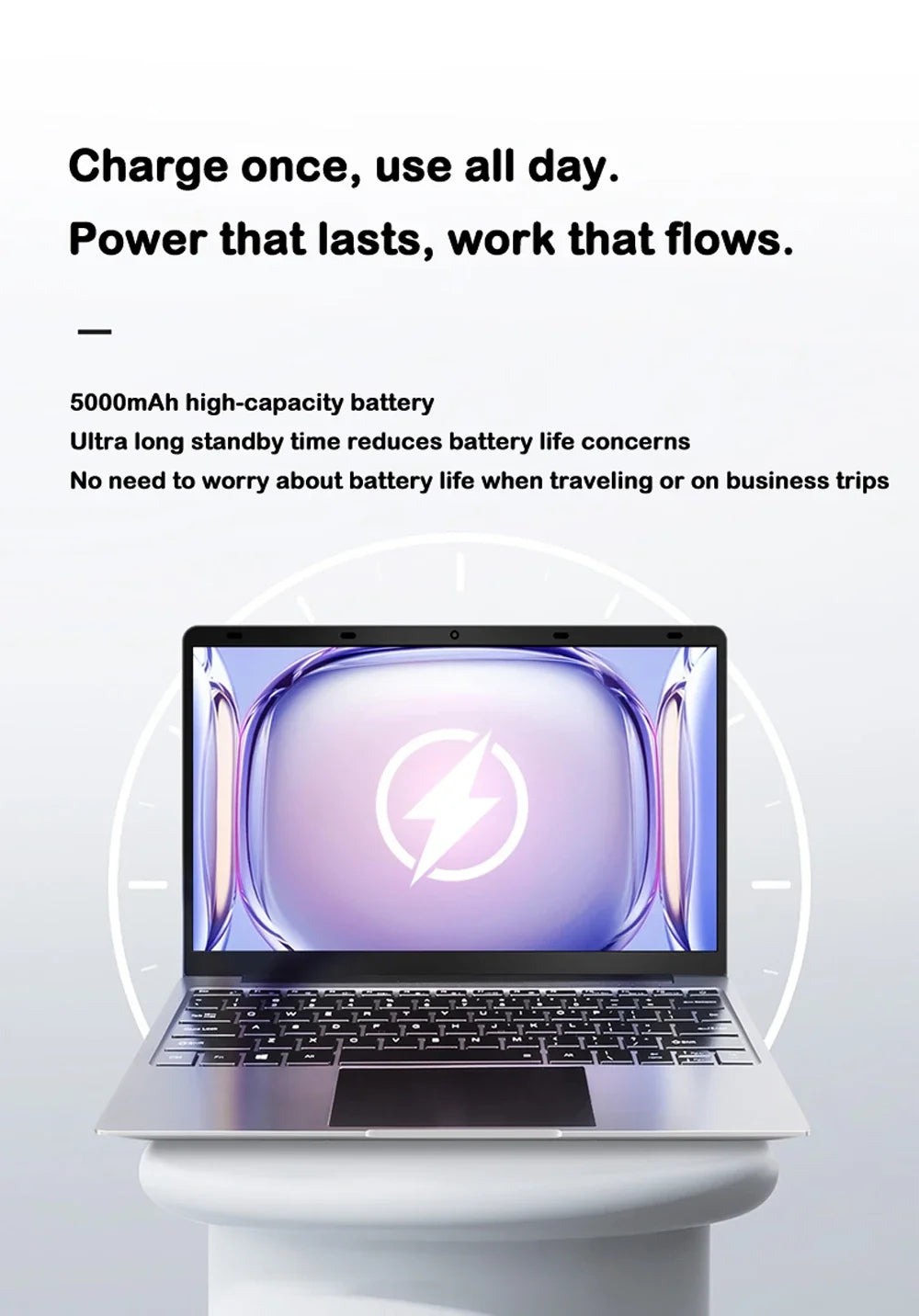 Intel I7-8650U 14.1 Inch Slim Laptop 120Hz FHD IPS Display 32GB RAM 2TB SSD Backlit Portable Notebook