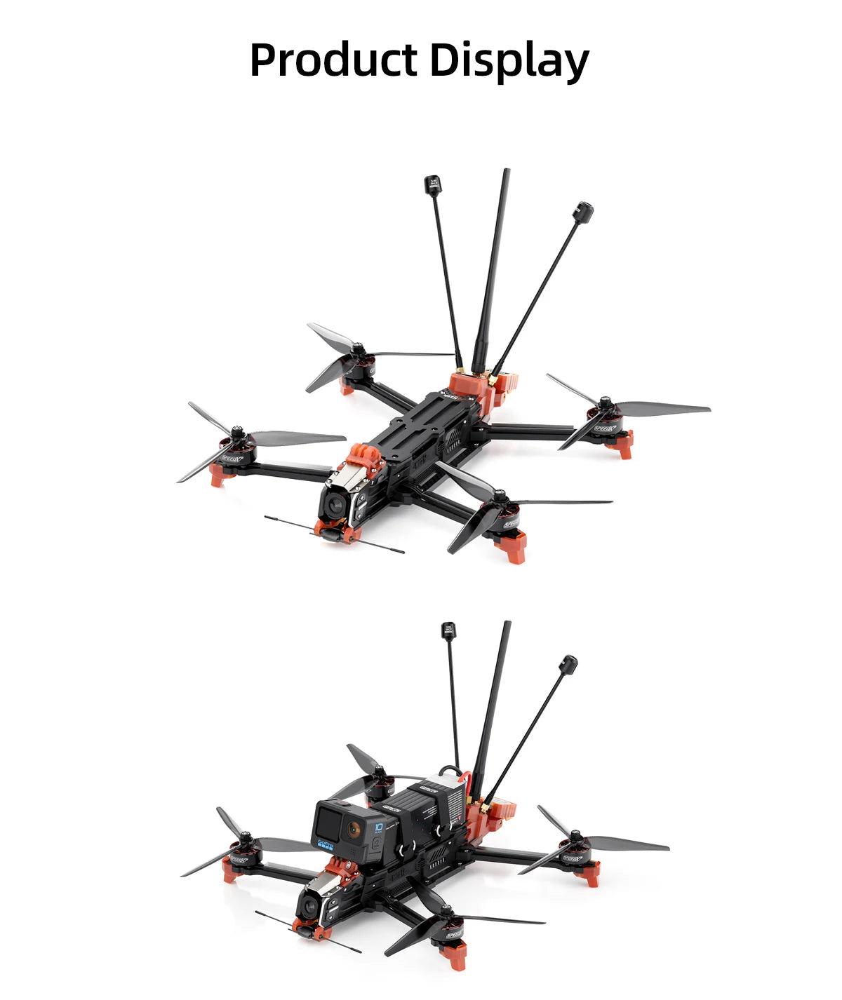 GEPRC MOZ7 V2 7-Inch Long Range FPV Drone - Reliable GPS Cinematic Kit Tidesmit