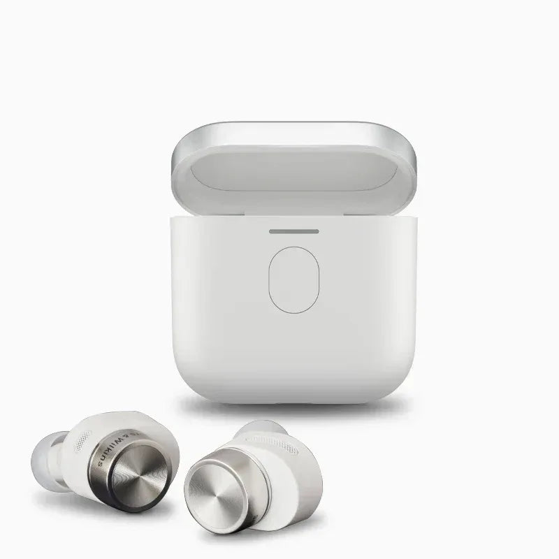 Bowers & Wilkins Pi7 S2 Wireless Earbuds by Tidesmit - 24-Bit HiFi white Tidesmit