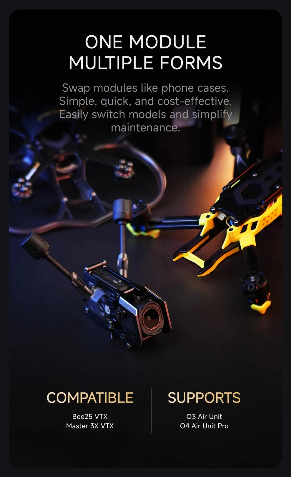 SpeedyBee Master 3X Racing Drone - O4 Pro ELRS Digital FPV Quad Tidesmit