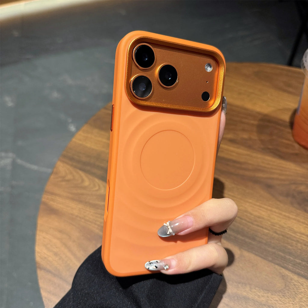 Magnetic iPhone 16 Pro Case: Slim Shockproof Silicone Cover Tidesmit