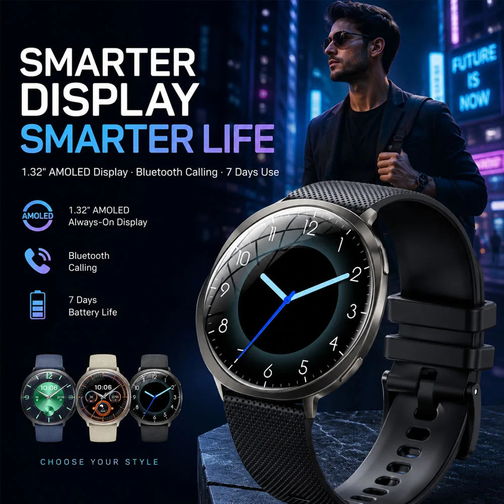 New  Round Curved Screen M301 Smart Watch Flashlight Health Tracking Fitness Sports Modes IP68 Waterproof Smartwatch Men Women