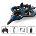 RC Foam Fighter Drone - Gravity Sensing Beginner Toy - Tidesmit Blue Tidesmit