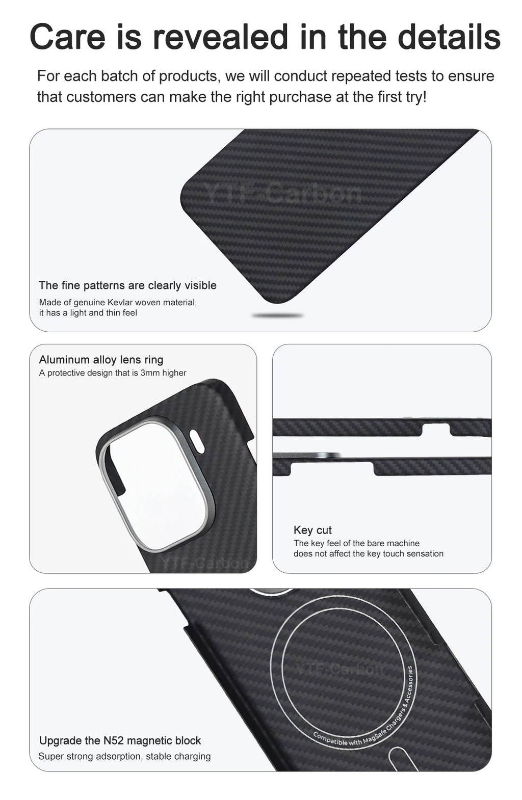 Oppo Find X9 Pro Carbon Fiber Case - Slim Magnetic Protection Tidesmit