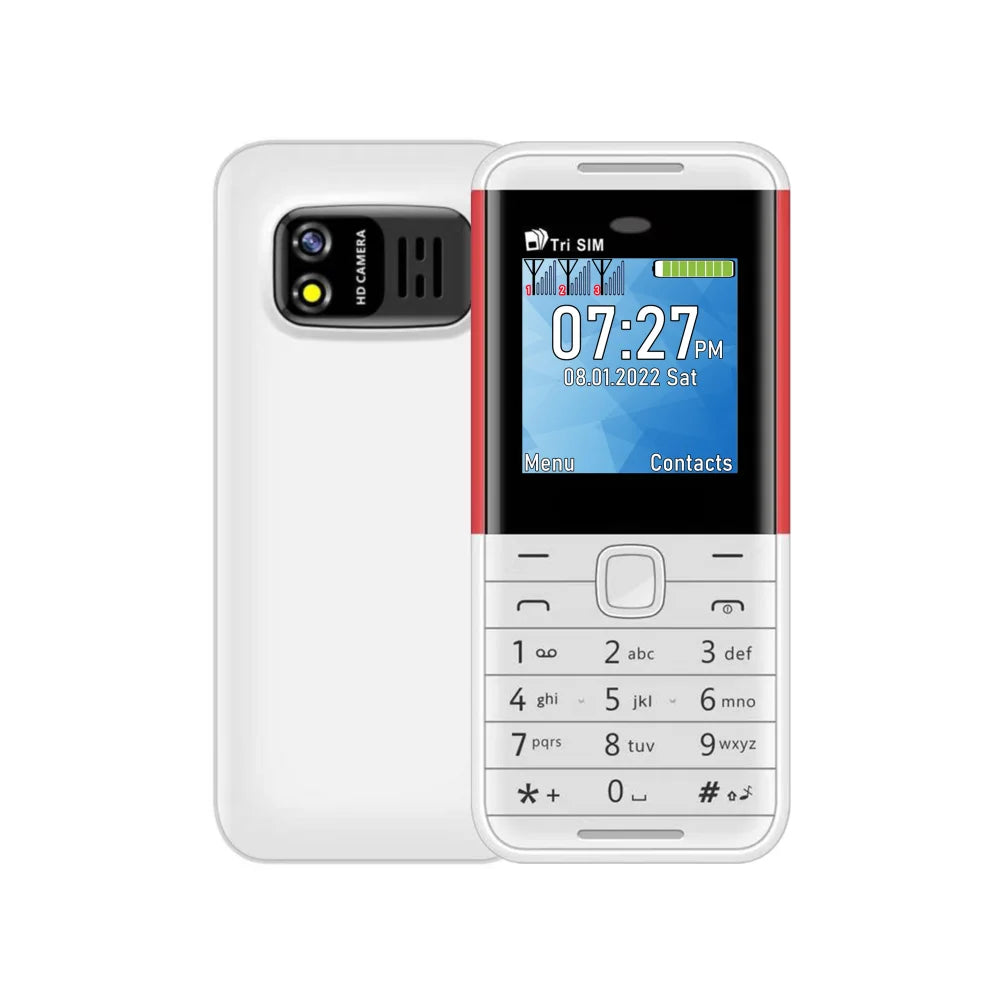 SERVO BM5310 Small Cell Phone 3 SIM Card 1.3" Screen Mini Mobile Phones Auto Call recorder Bluetooth dial Speed dial Cellphones