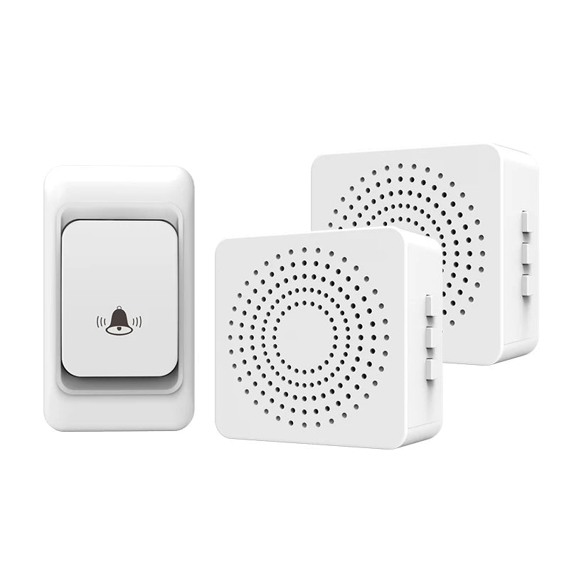 USB Doorbell - Wireless Home Smart Ultra-Long-Range Remote Control Doorbell - USB Power Supply - Elderly Call Reminder Device
