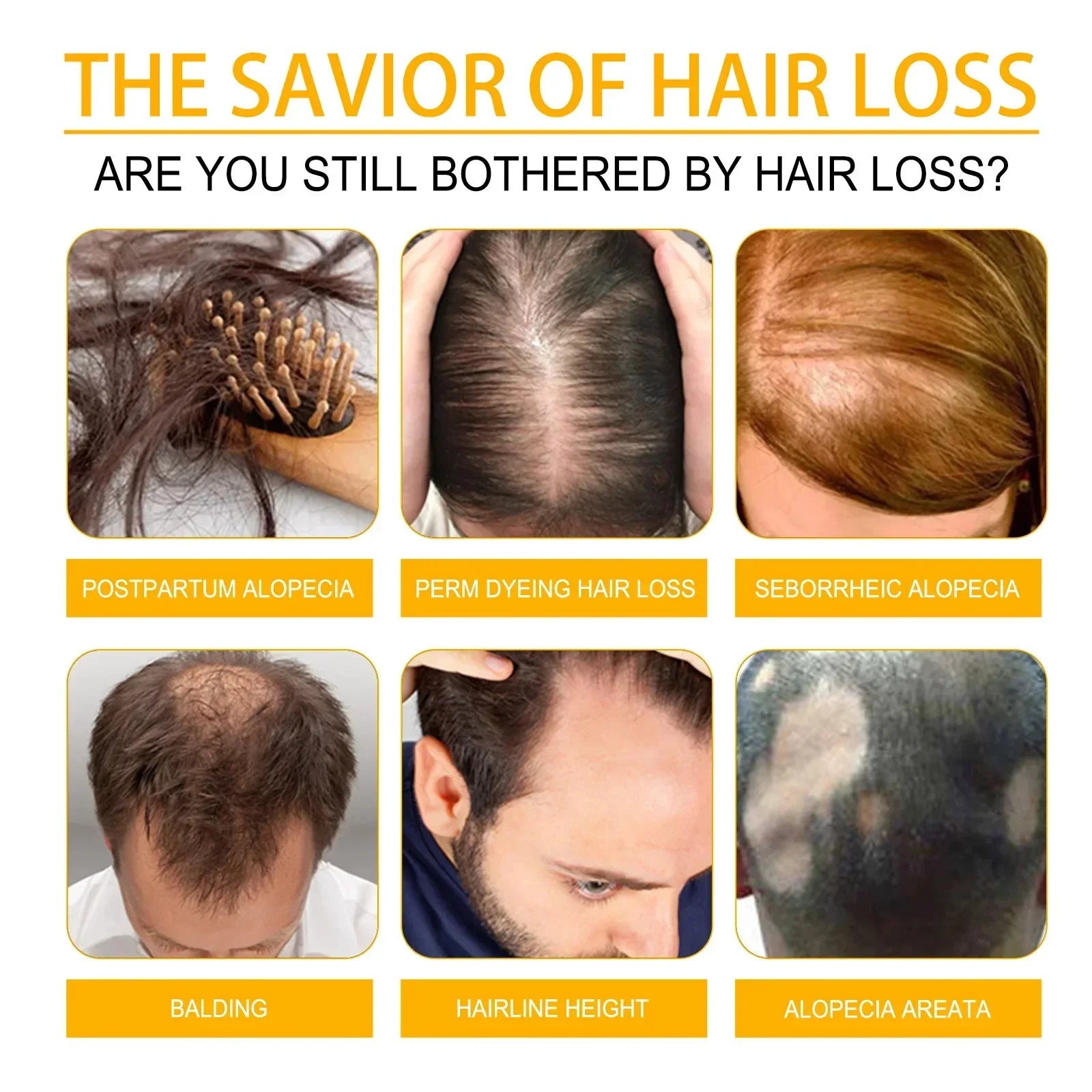 Tidesmit Hair Growth Serum: Anti-hair loss essential capsules for fast regrowth and repairing damaged scalp.