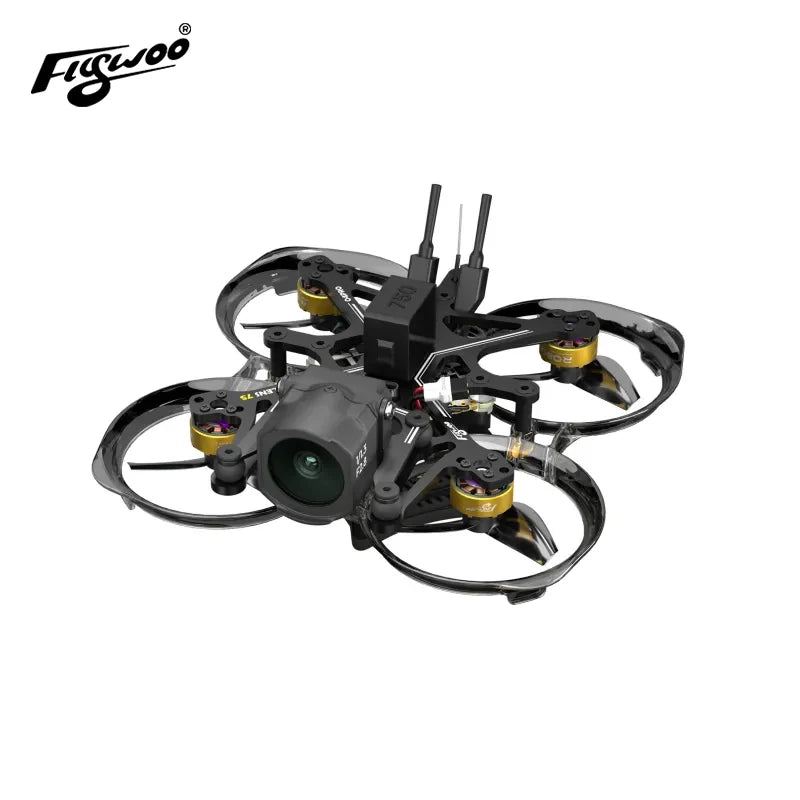 Flywoo Flylens 75 HD O4 FPV Drone | Compact 2S Racing Quadcopter Tidesmit
