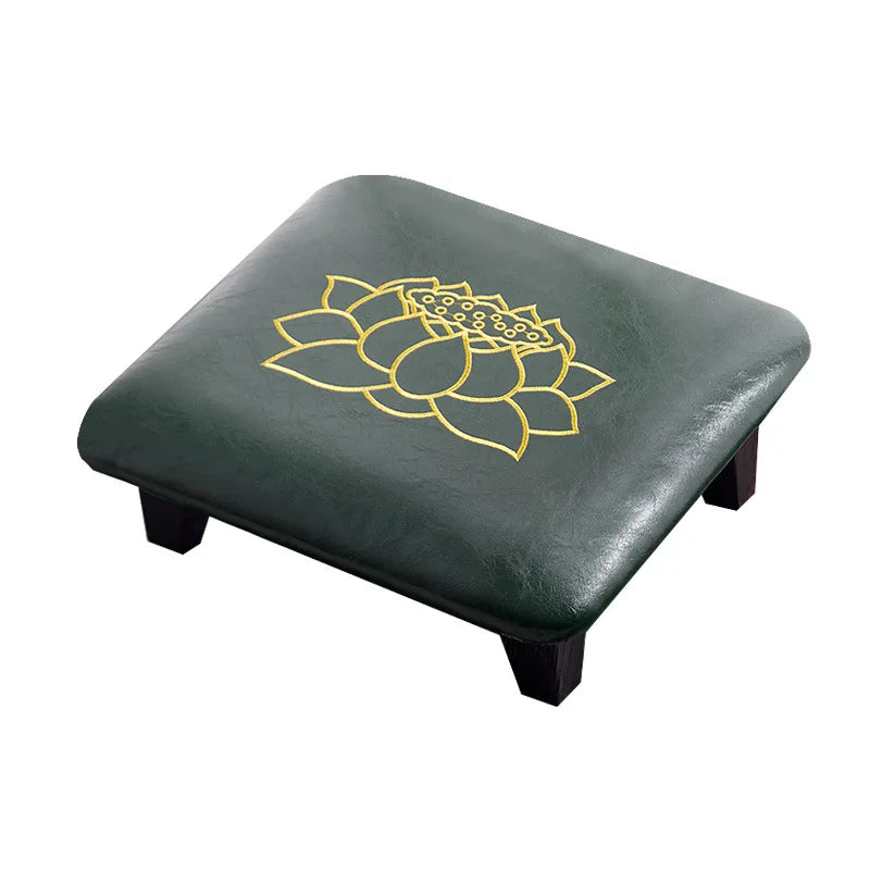 Solid Wood Stool Cushion Household Meditation Temple Kowtow Bay Window Futon Pad Lotus Seat Cushion