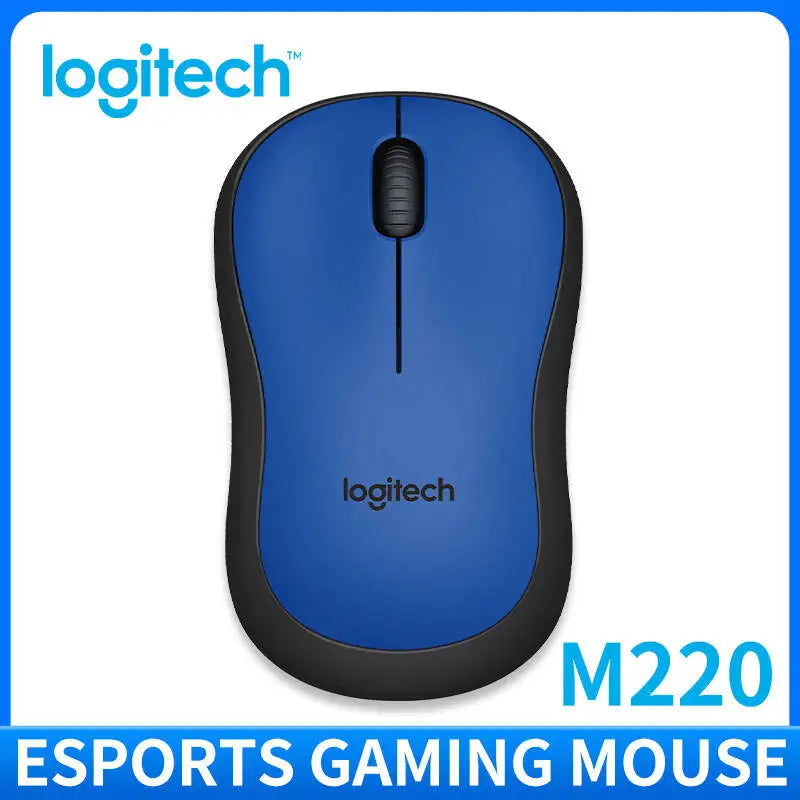 Logitech M220 Wireless Mouse Laptop Business Office Silent Portable Home Game Boys and Girls Super handy office mouse