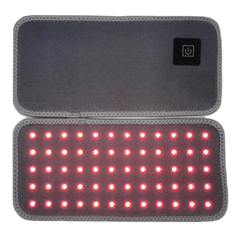 Infrared LED Red Light Therapy Belt for Body 850nm+660nm Light Wave Recovery Muscle Pain Wound Repair Relief Shoulder Wrap