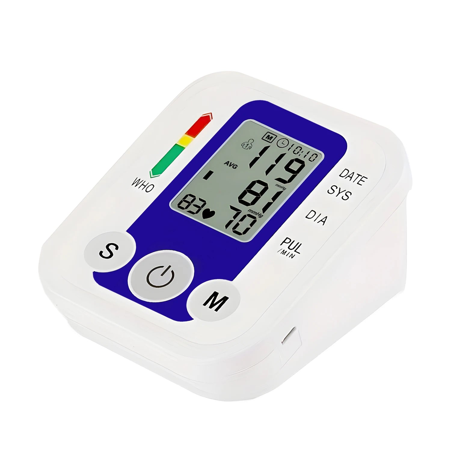 Medical Automatic Arm Blood Pressure Monitor Heart Beat Rate Pulse Meter Tonometer Sphygmomanometers digital tensiometers
