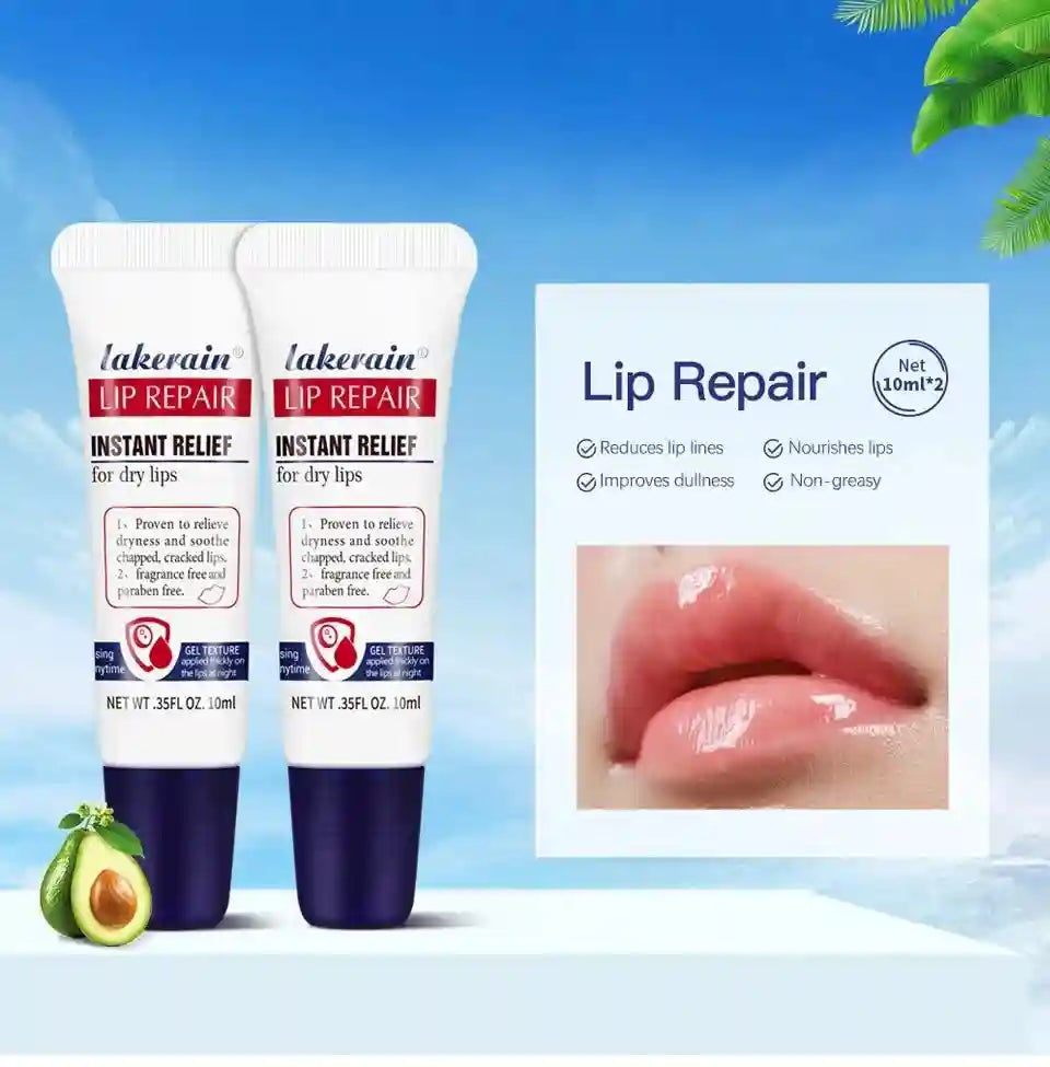 Lip Repair Gel 2pcs - Deep Moisturizing Balm for Dry Lips Lip Care Tidesmit
