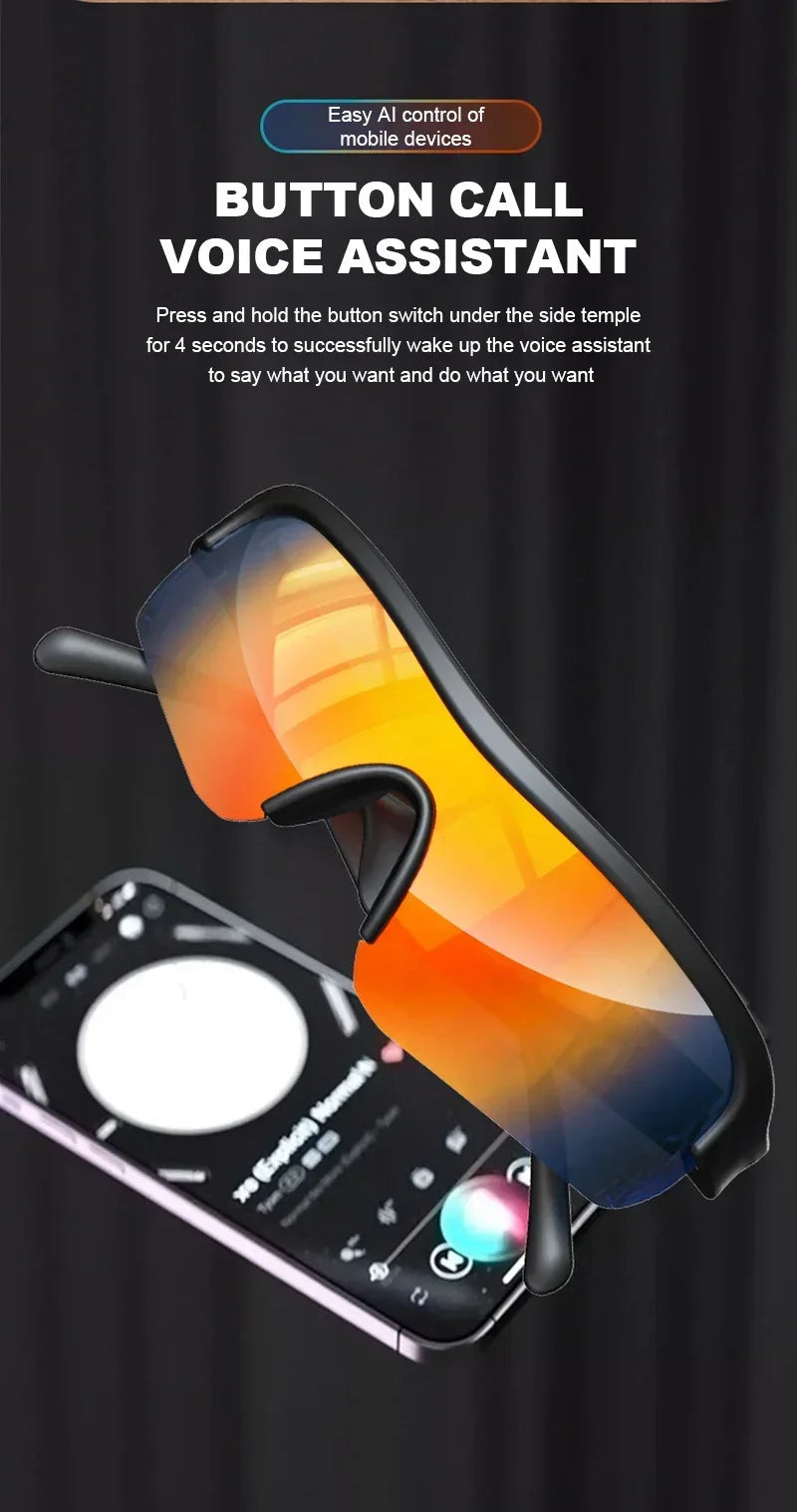 Bluetooth Smart Glasses with Spatial Audio & UV Protection | Tidesmit Tidesmit